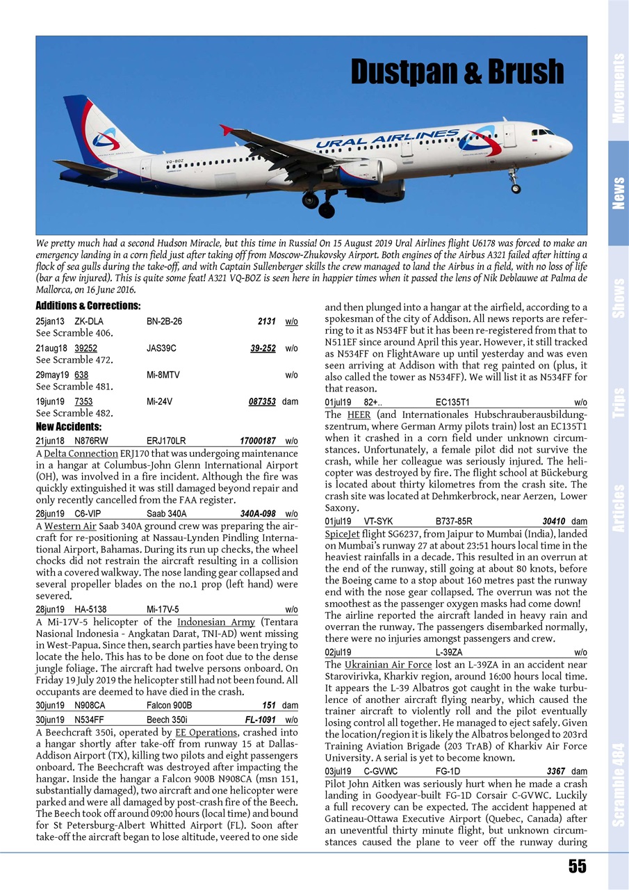 Scramble Magazine Preview Pages