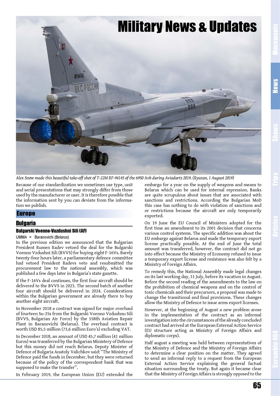 Scramble Magazine Preview Pages