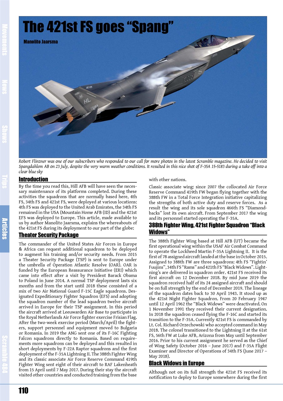 Scramble Magazine Preview Pages