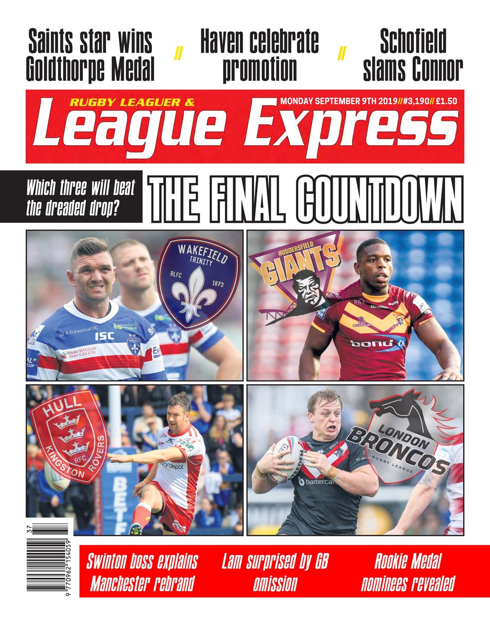 League Express Preview Pages