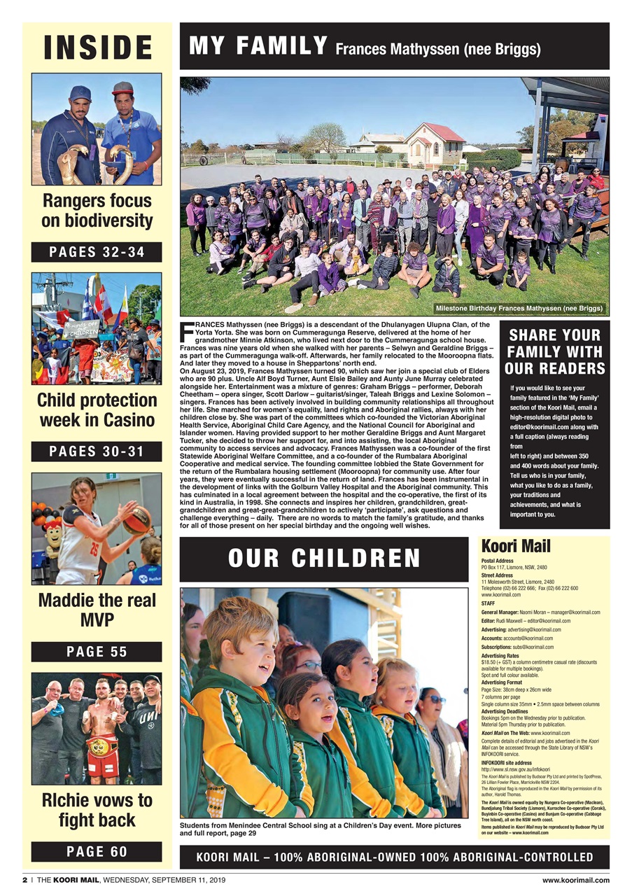 Koori Mail Preview Pages