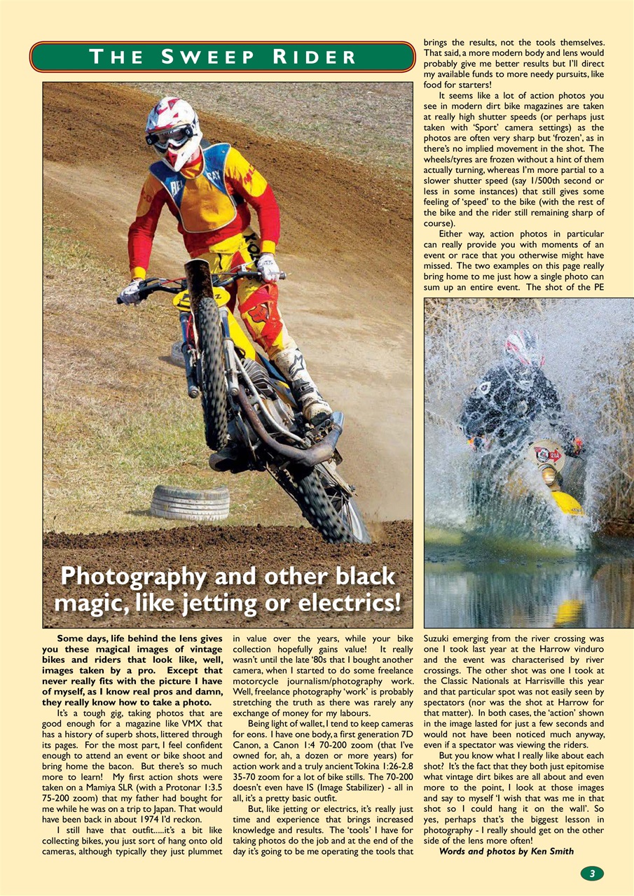 VMX Magazine Preview Pages