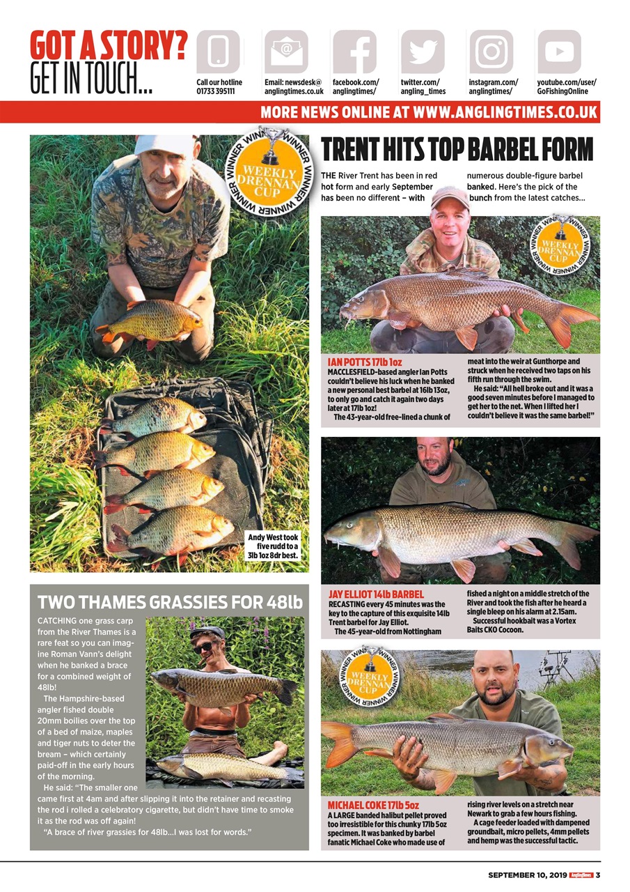 Angling Times Preview Pages