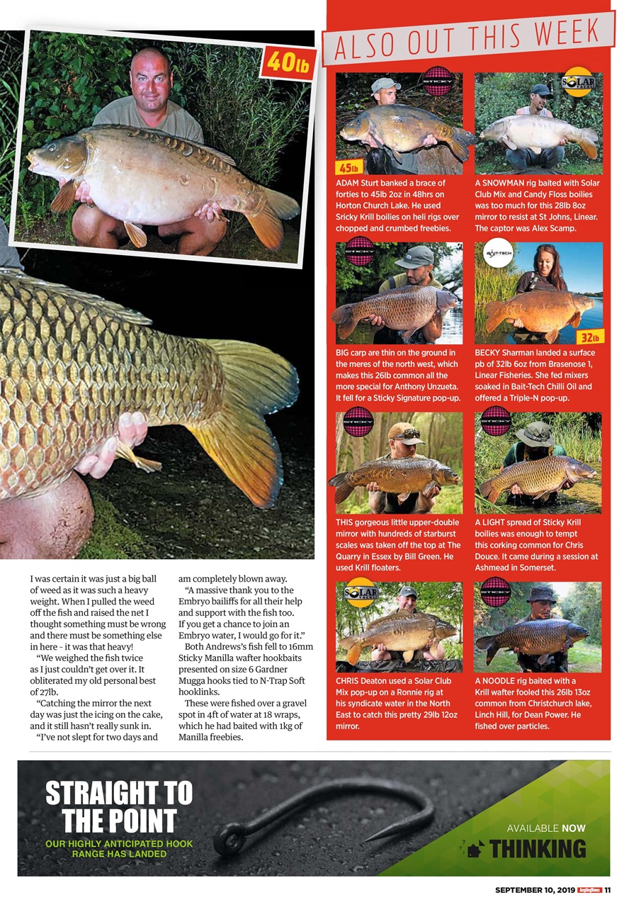 Angling Times Preview Pages