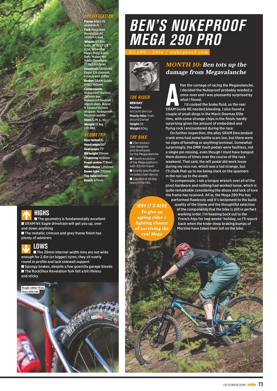 Mountain Bike Rider Preview Pages