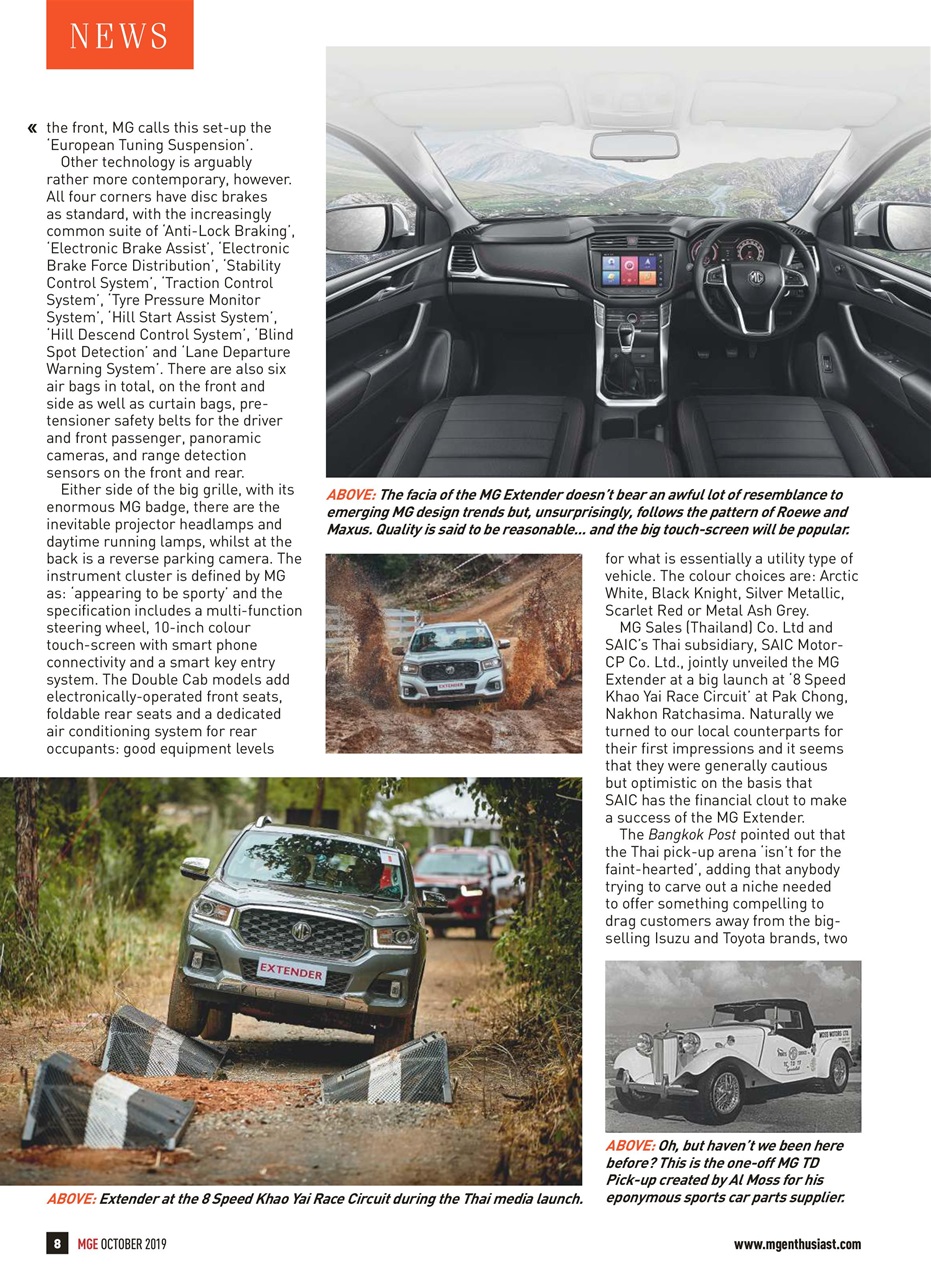 MG Enthusiast Preview Pages