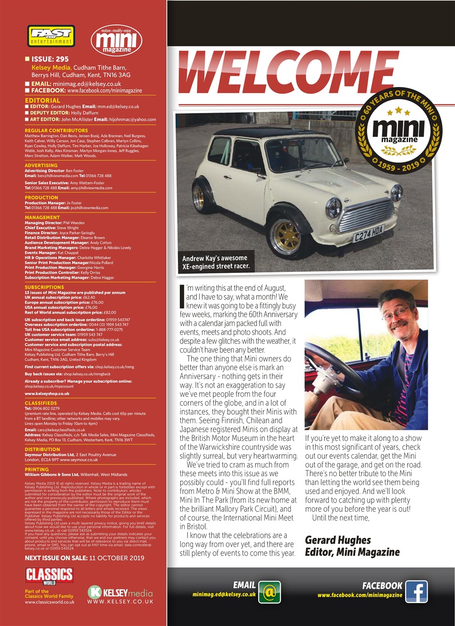 Mini Magazine Preview Pages