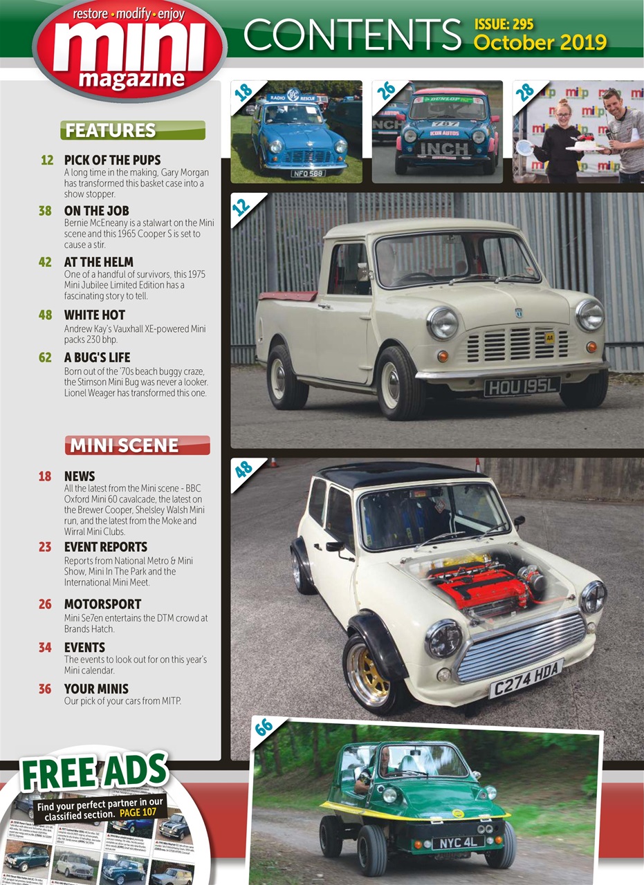 Mini Magazine Preview Pages