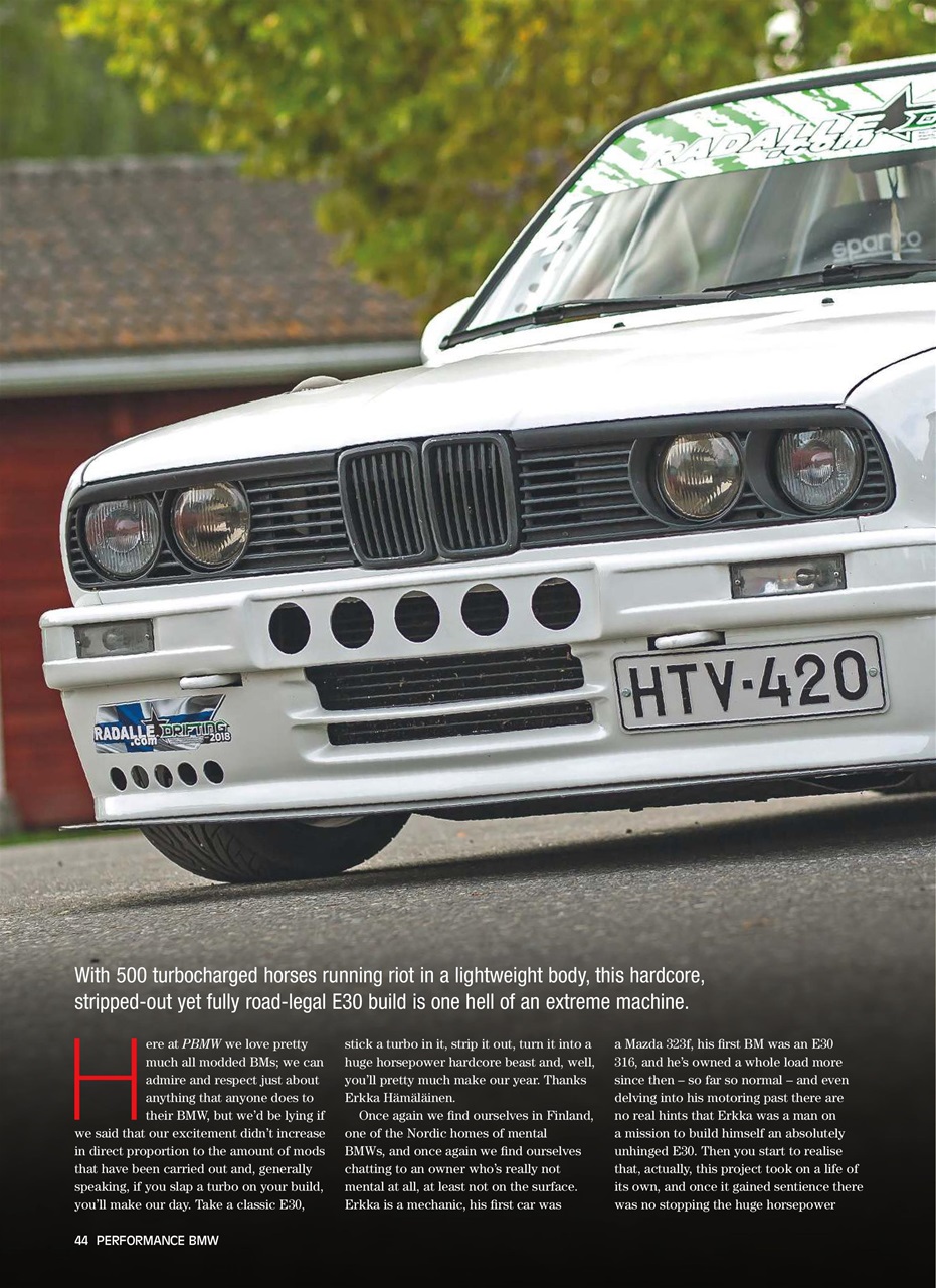 Performance BMW Preview Pages