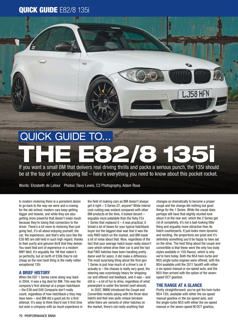 Performance BMW Preview Pages