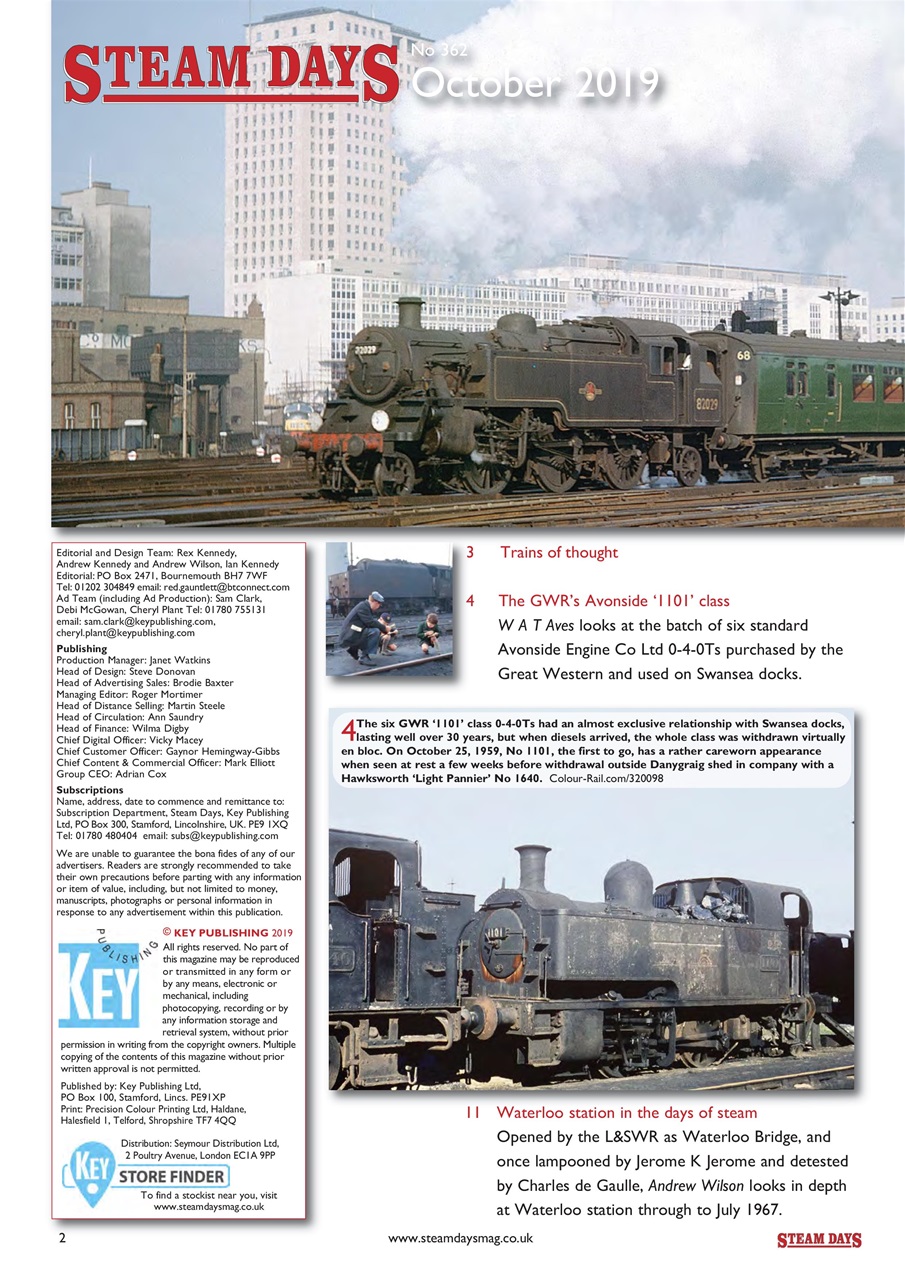 Steam Days Preview Pages