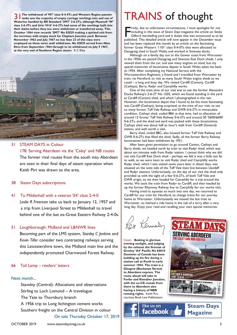 Steam Days Preview Pages