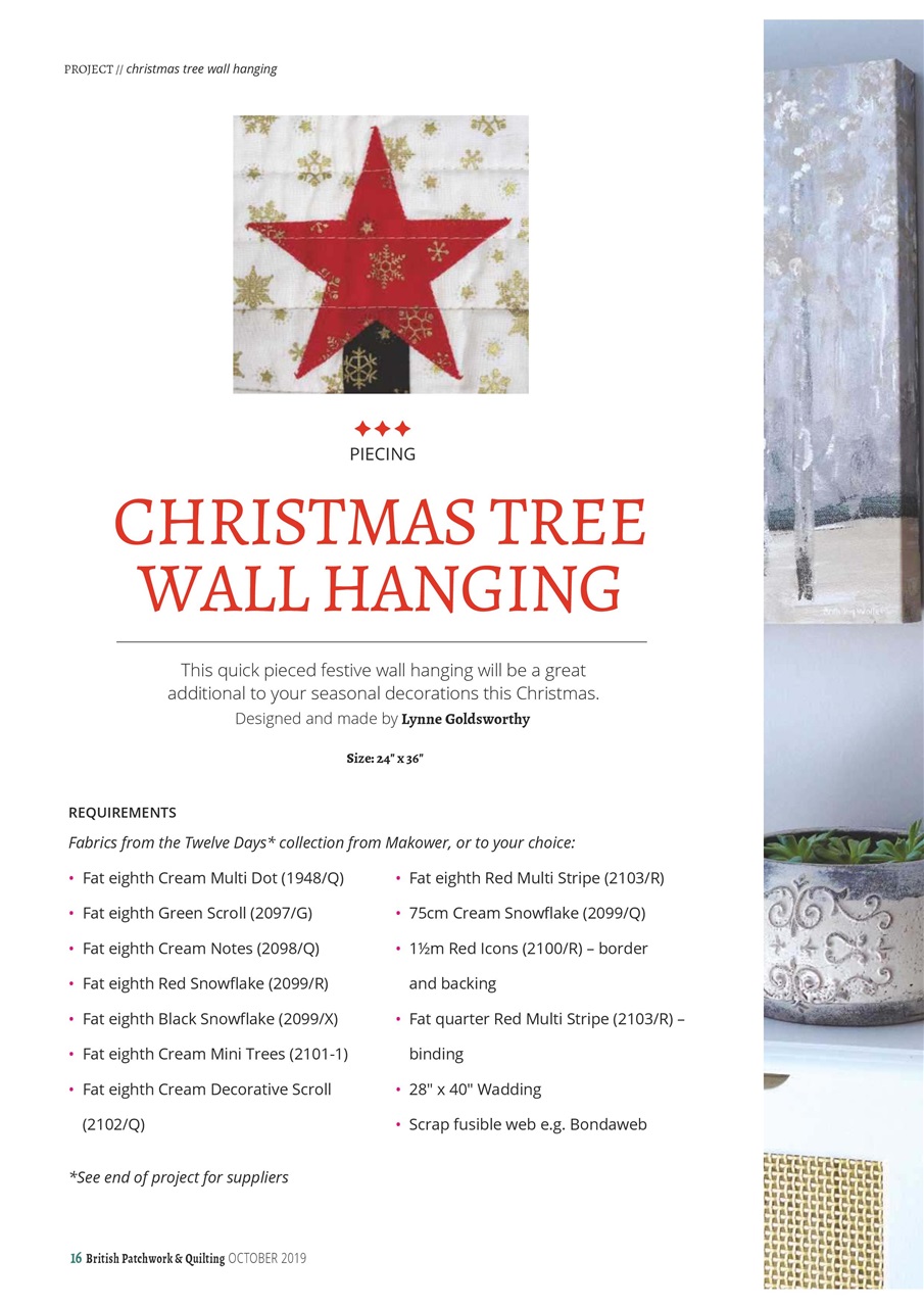 Patchwork and Quilting Preview Pages