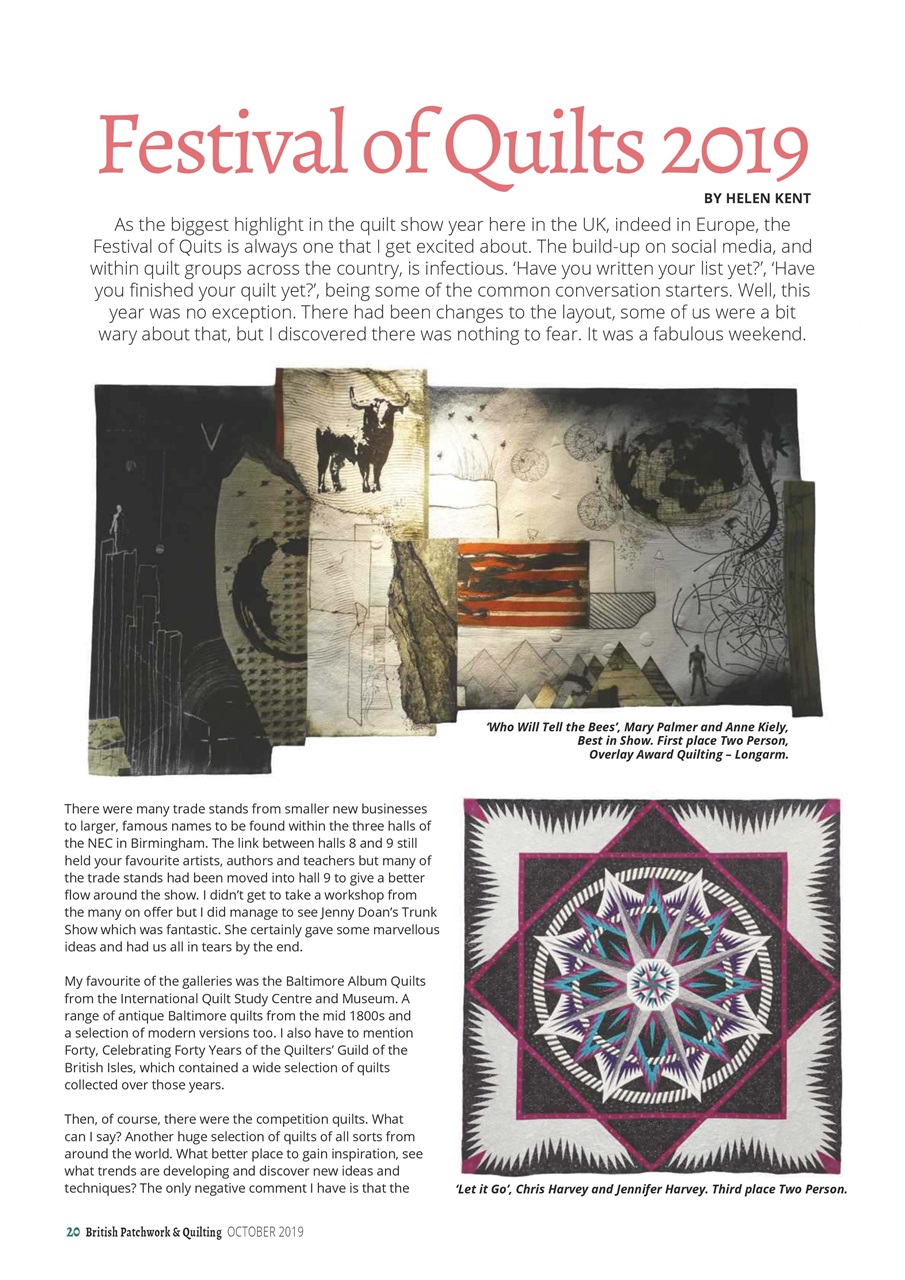 Patchwork and Quilting Preview Pages