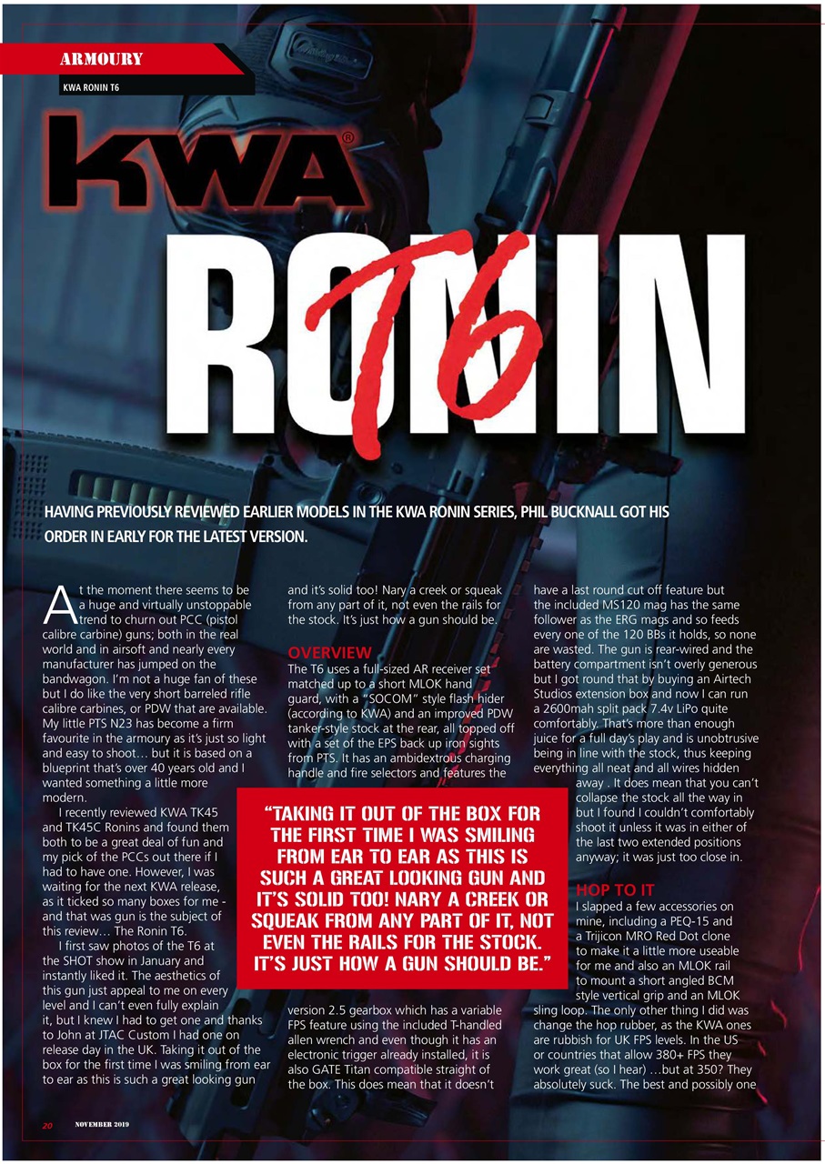 Airsoft Action Preview Pages