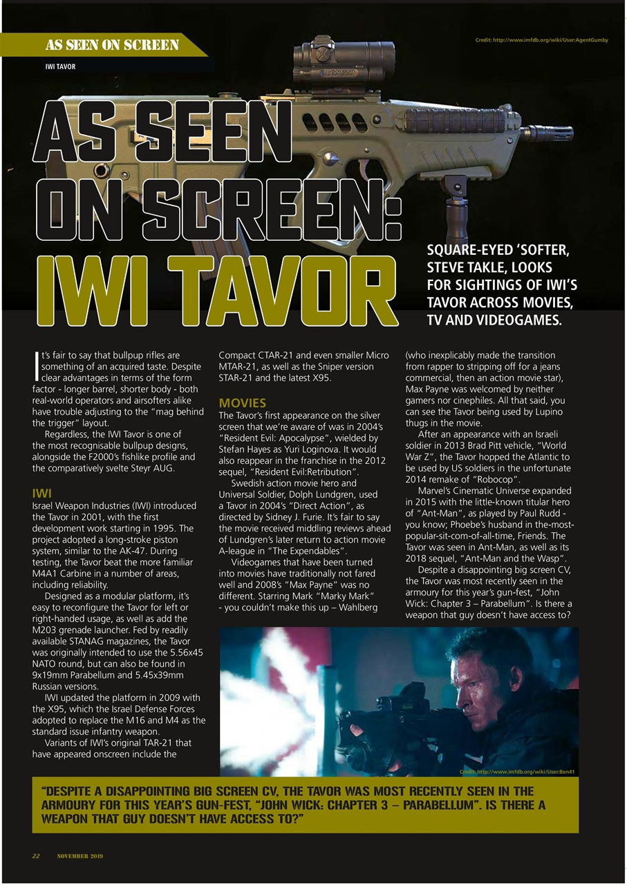 Airsoft Action Preview Pages