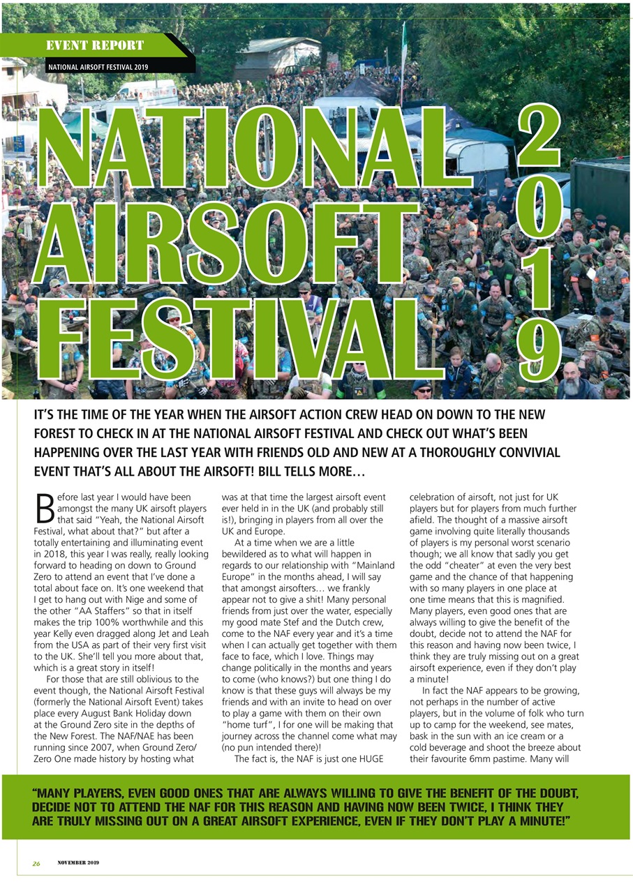 Airsoft Action Preview Pages