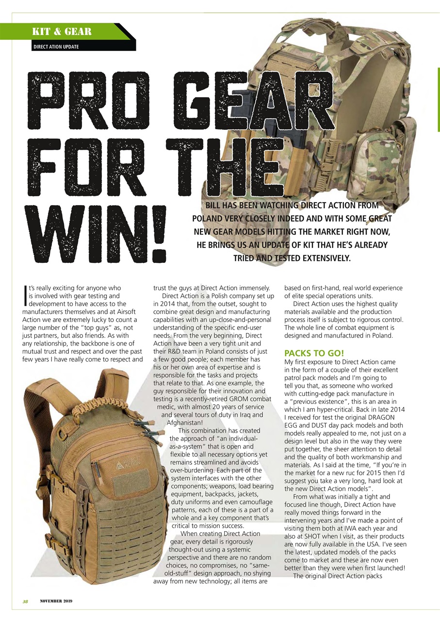 Airsoft Action Preview Pages