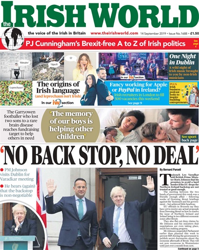 Irish World issue 