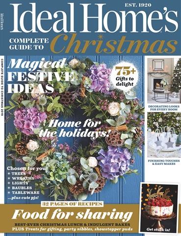 Ideal Home issue Christmas Guide 2019