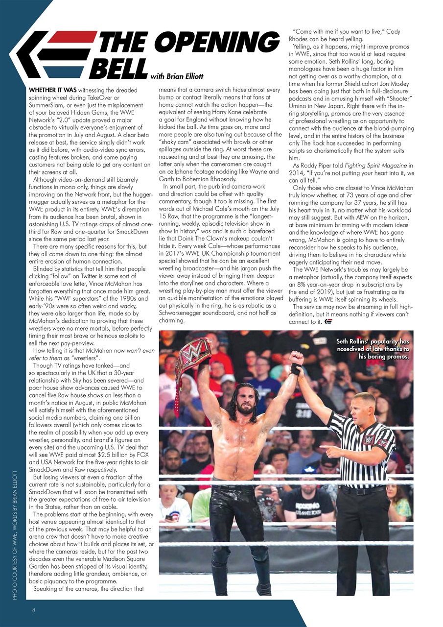 Wrestletalk Magazine Preview Pages