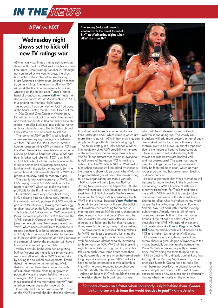 Wrestletalk Magazine Preview Pages