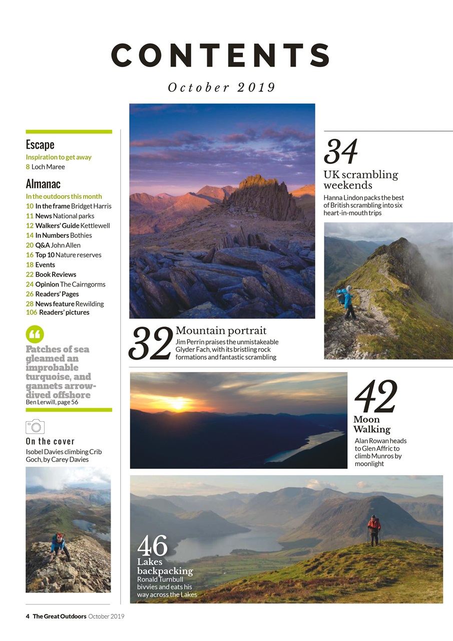 TGO - The Great Outdoors Magazine Preview Pages