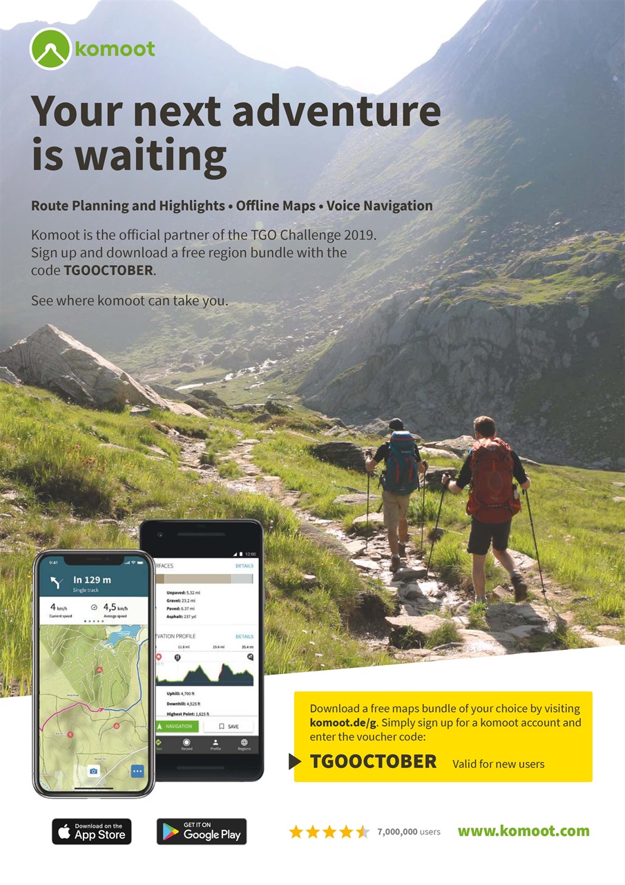 TGO - The Great Outdoors Magazine Preview Pages