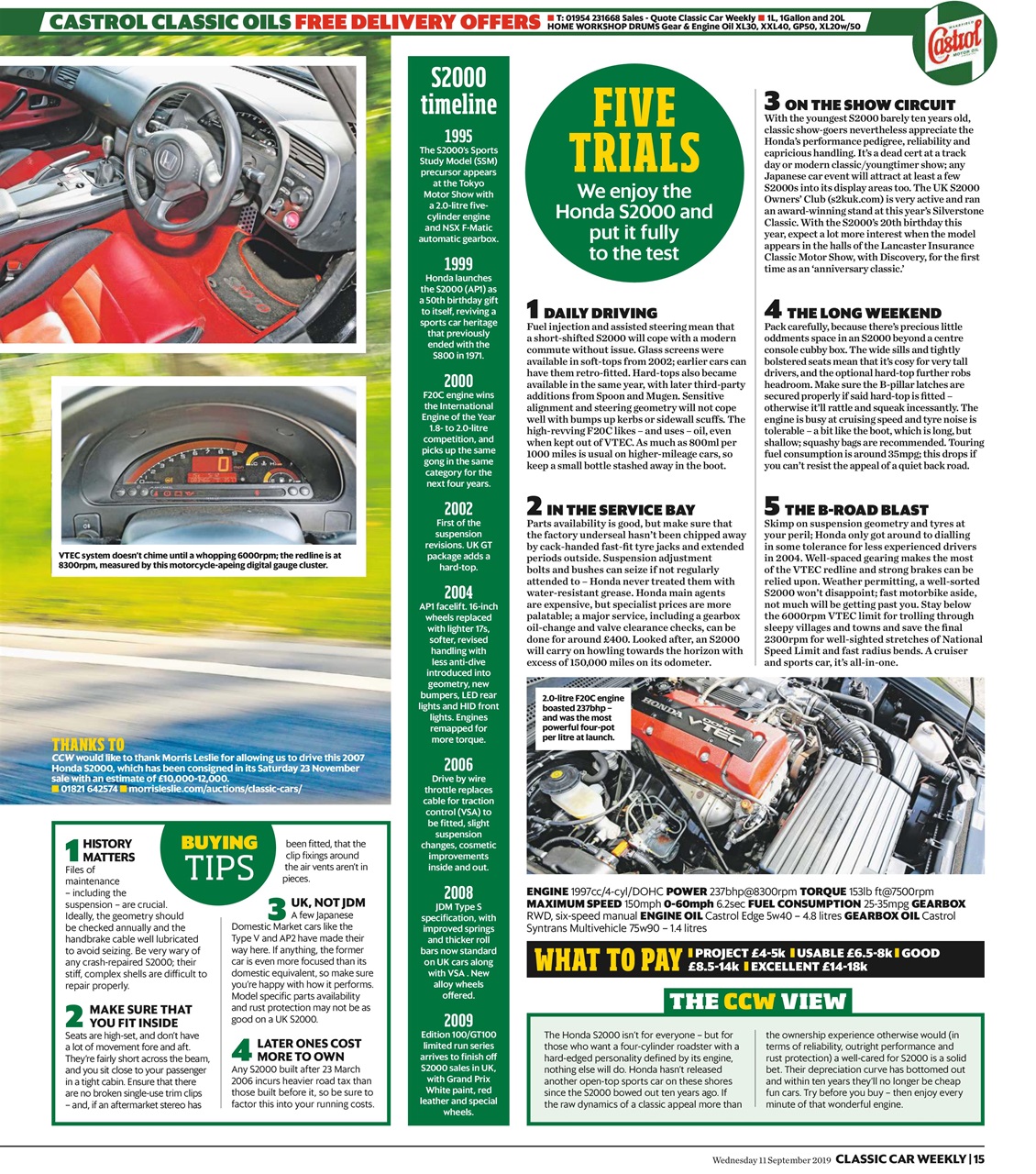 Classic Car Weekly Preview Pages