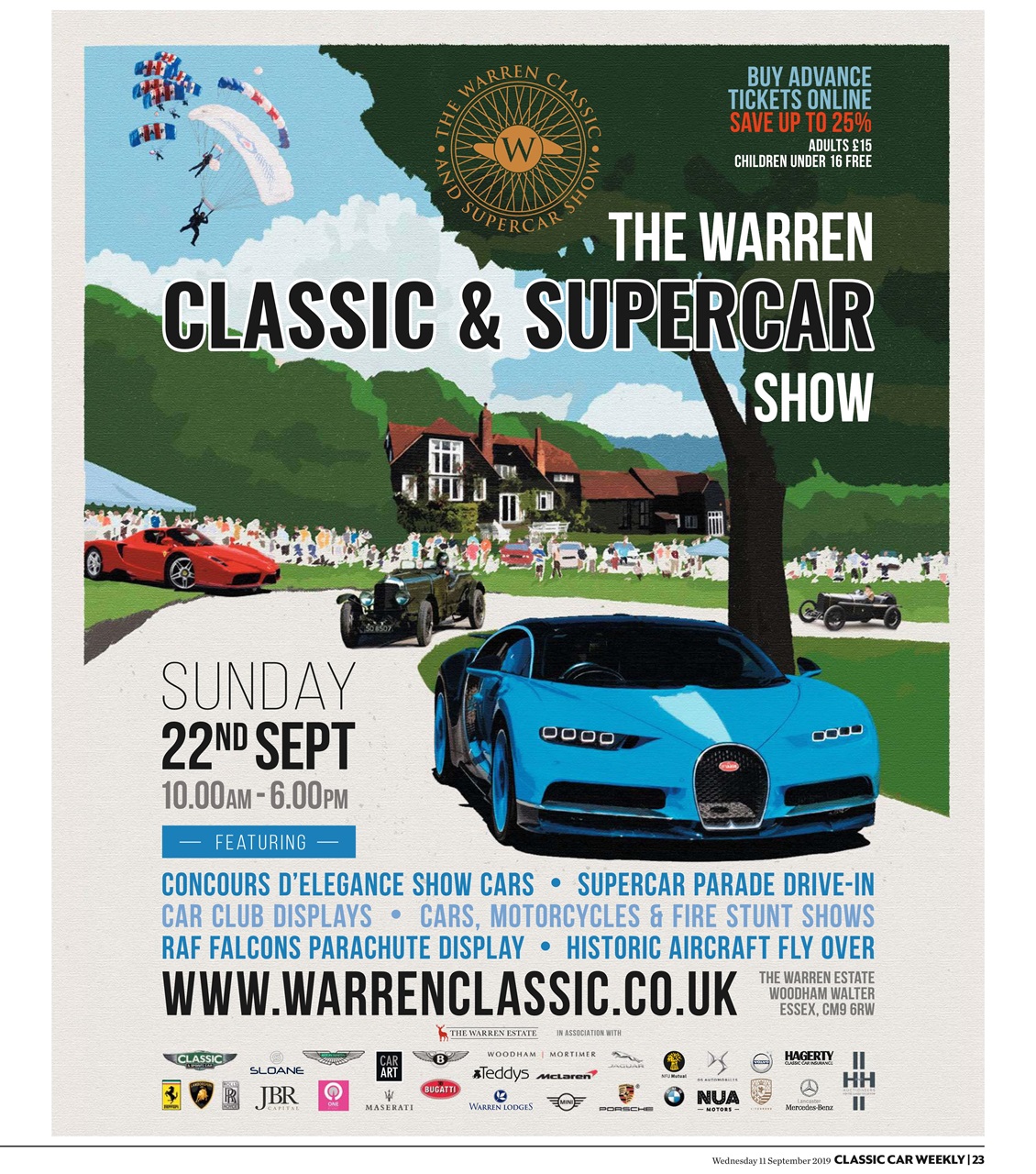 Classic Car Weekly Preview Pages