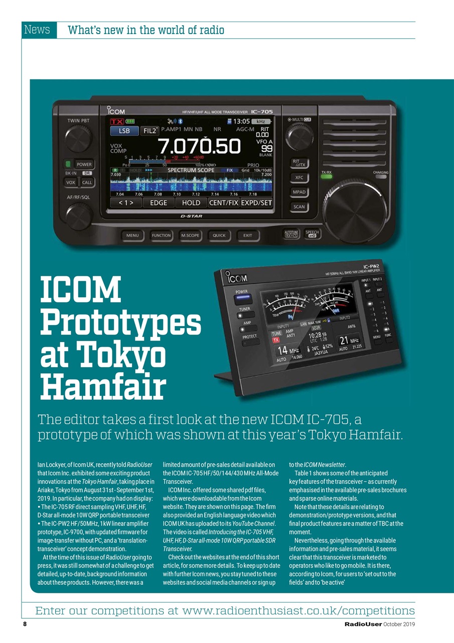 Radio User Preview Pages