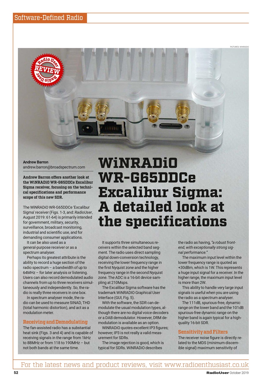 Radio User Preview Pages