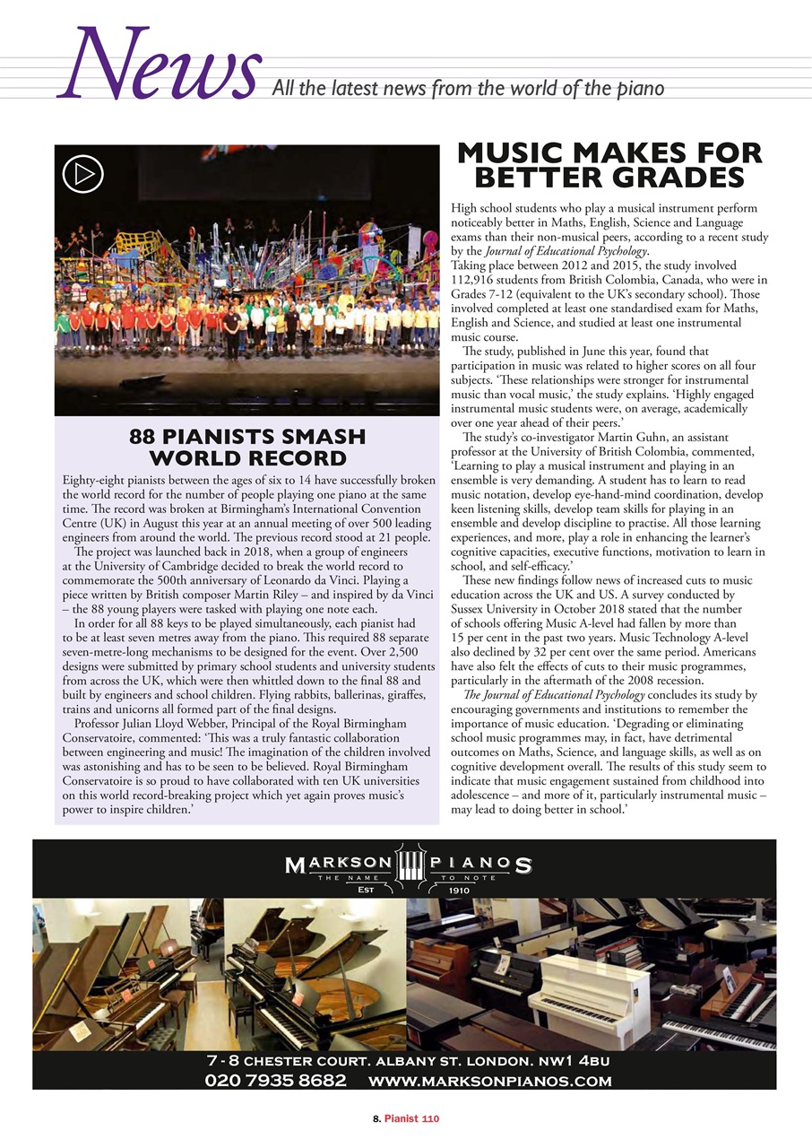 Pianist Preview Pages