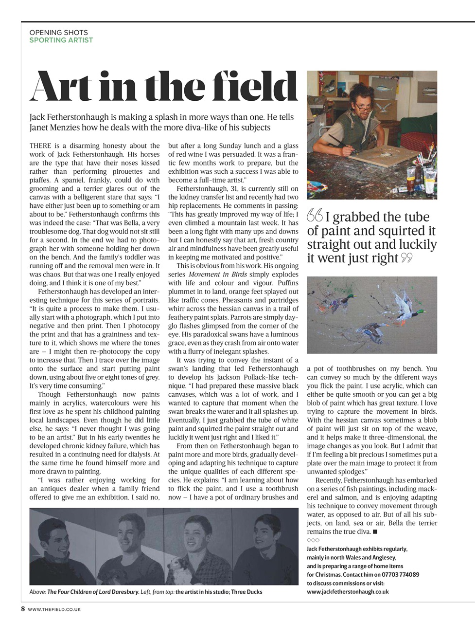 The Field Preview Pages