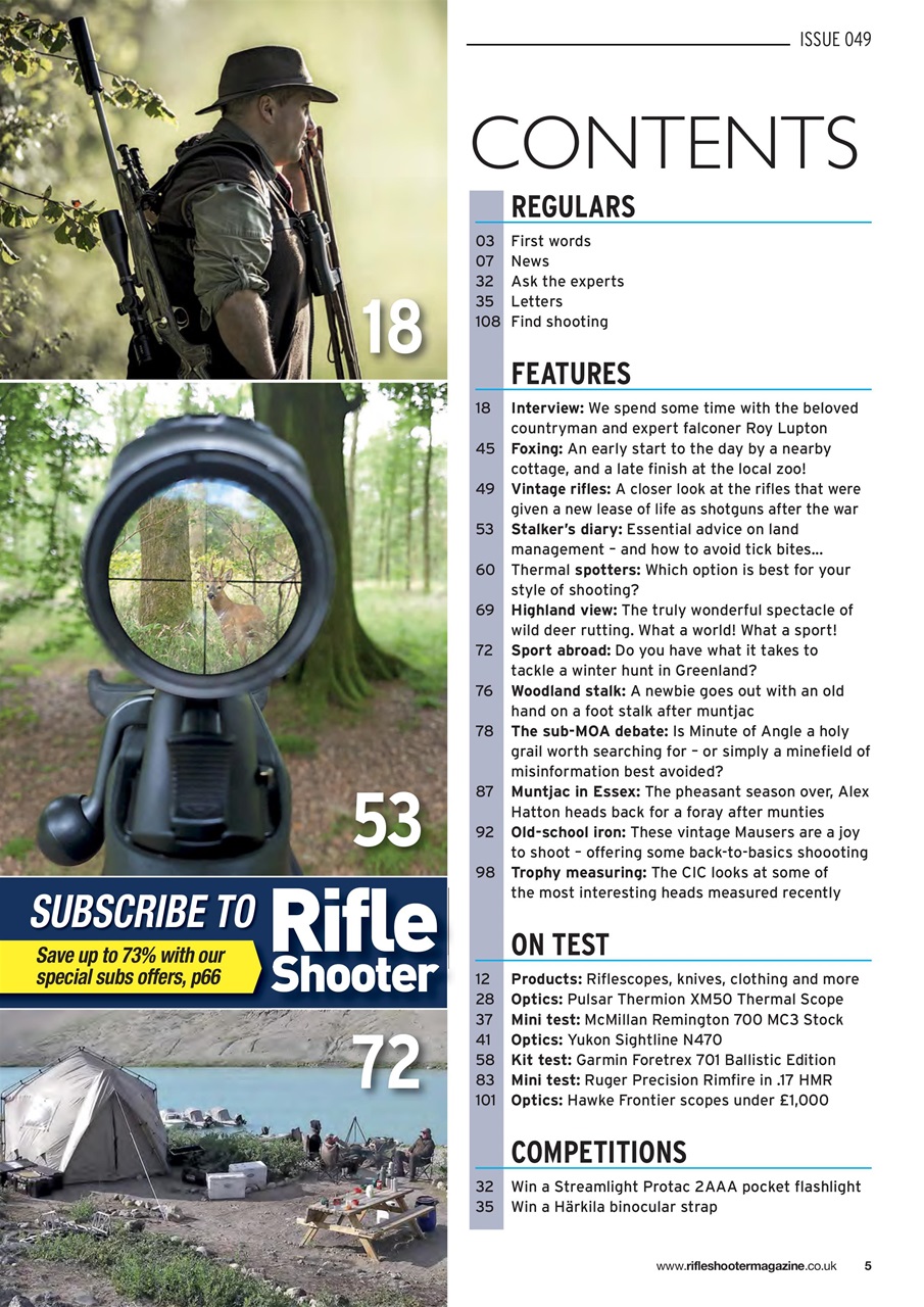 Rifle Shooter Preview Pages