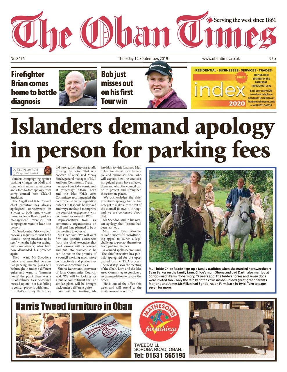 The Oban Times & Lochaber Times Preview Pages
