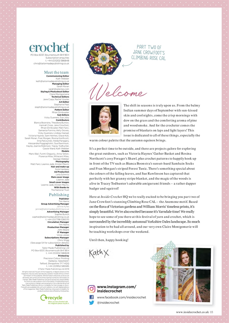 Inside Crochet Preview Pages