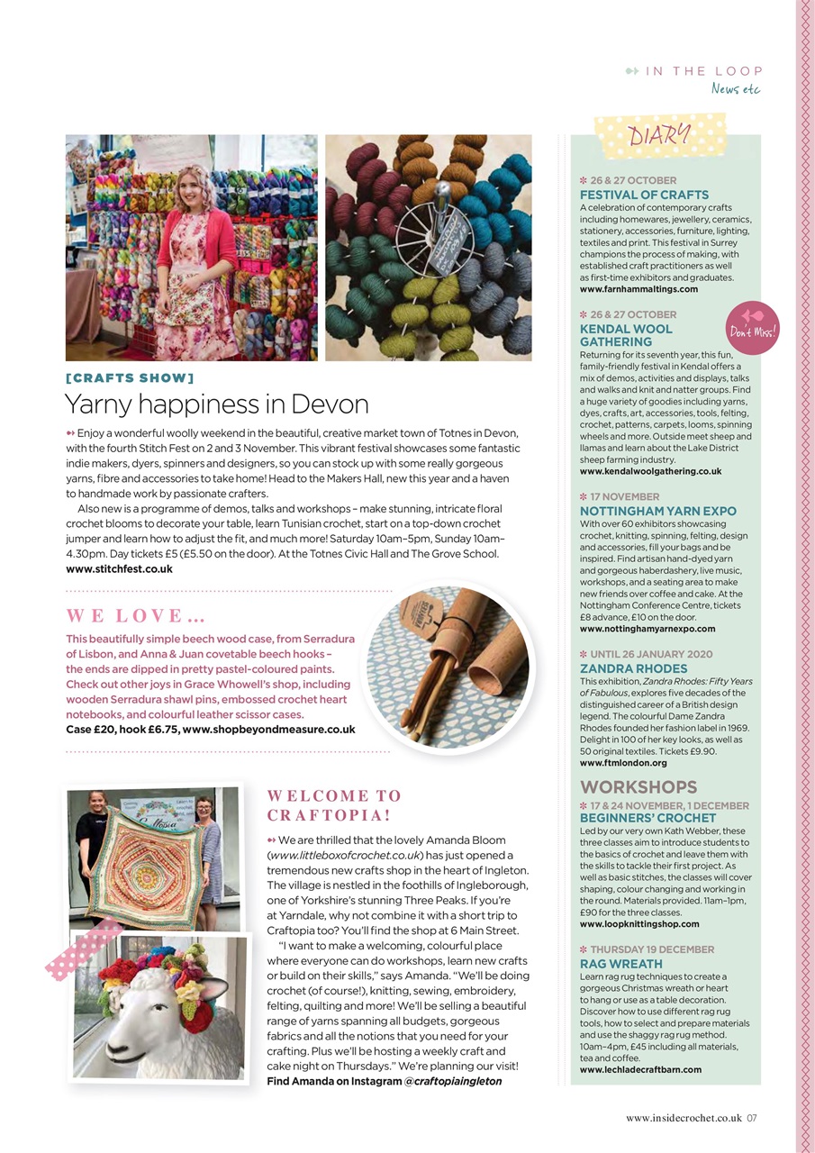 Inside Crochet Preview Pages