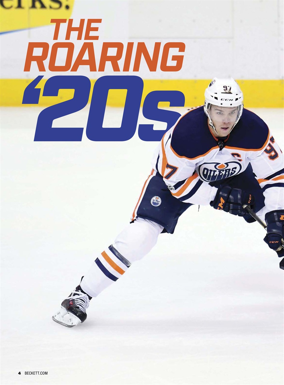 Beckett Hockey Magazine Preview Pages