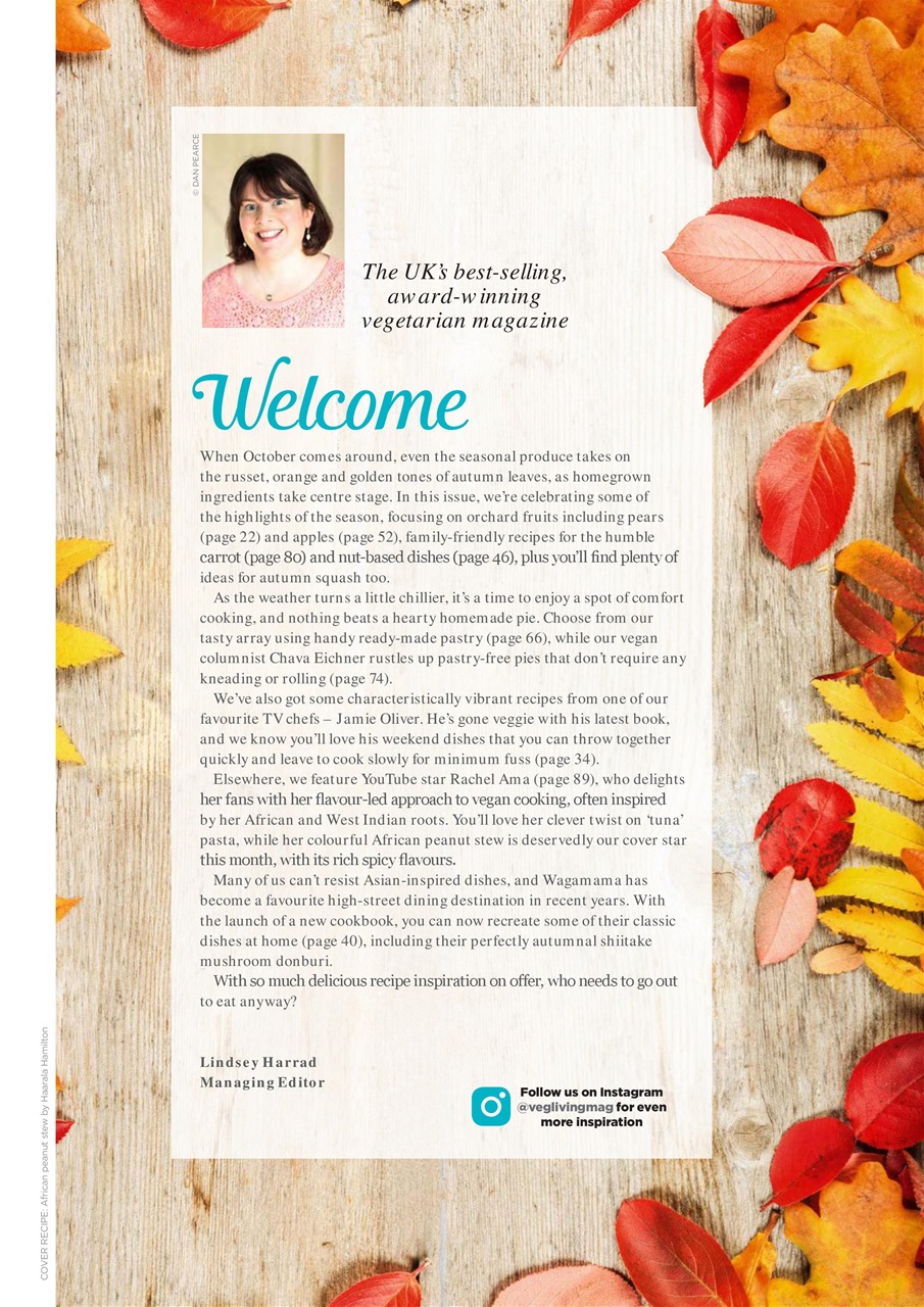 Vegetarian Living Preview Pages