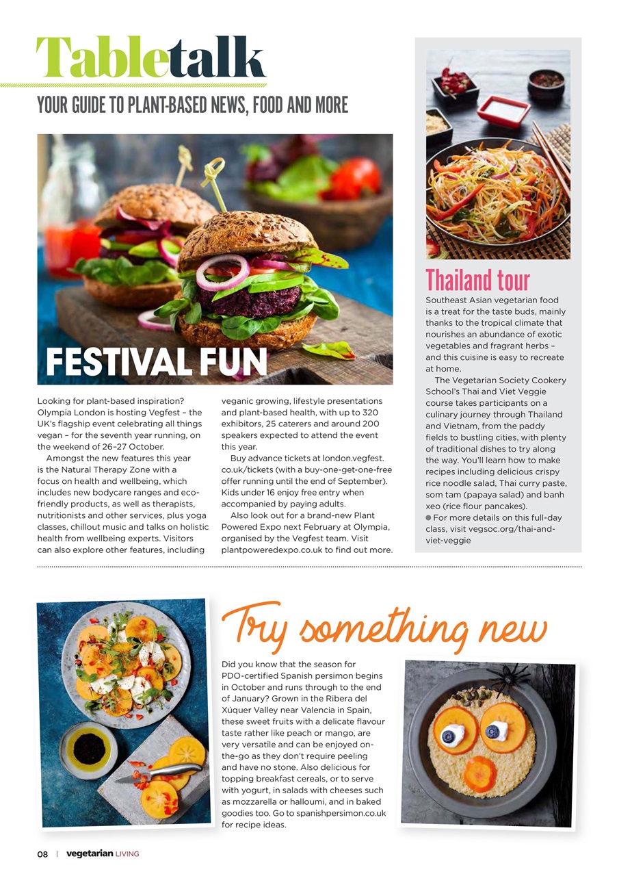 Vegetarian Living Preview Pages