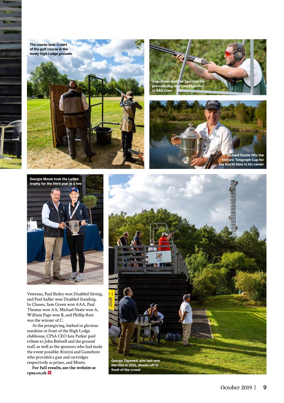 Clay Shooting Preview Pages