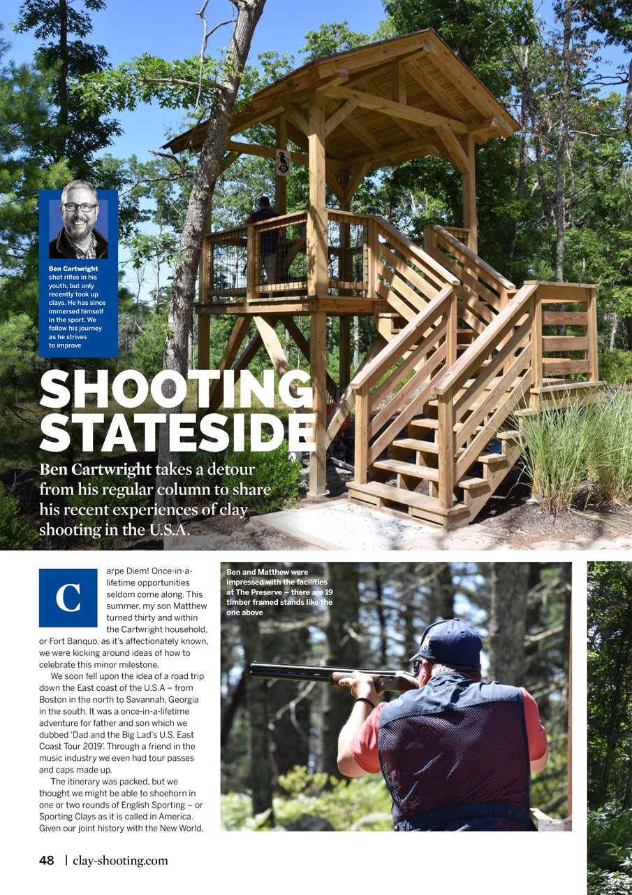 Clay Shooting Preview Pages