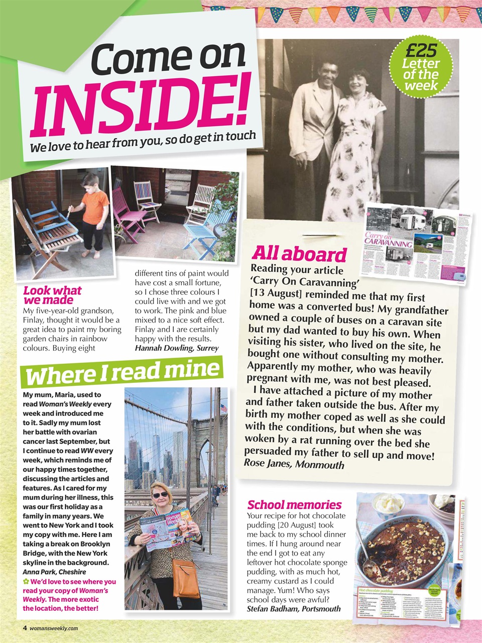 Woman's Weekly Preview Pages