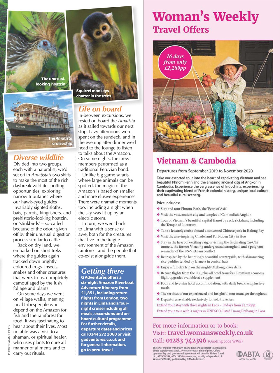 Woman's Weekly Preview Pages