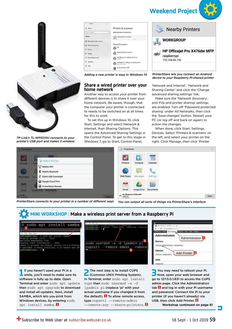 Webuser Preview Pages