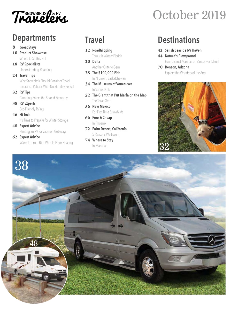 Snowbirds & RV Travelers Preview Pages