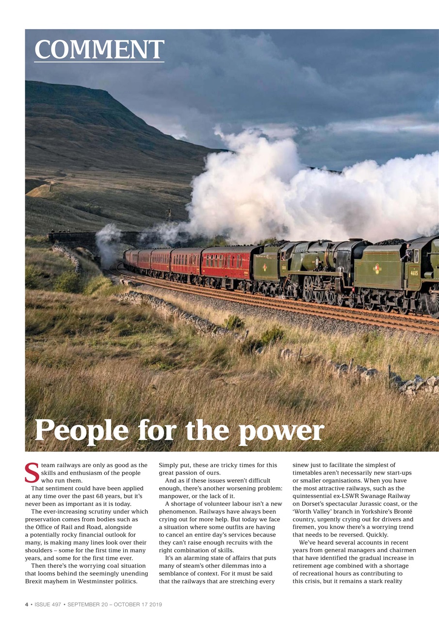 Steam Railway Preview Pages