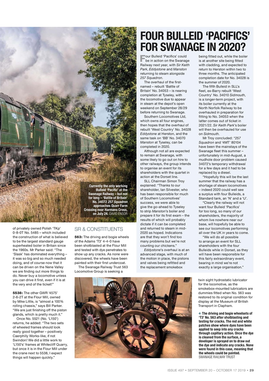 Steam Railway Preview Pages