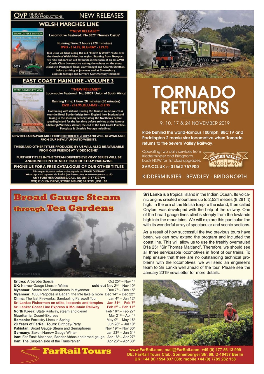 Steam Railway Preview Pages